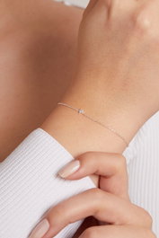 Heliophilia Silver Pulsera de Plata de Ley 925